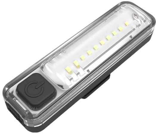 Scheinwerfer Acrux USB mit Halter / schwarz