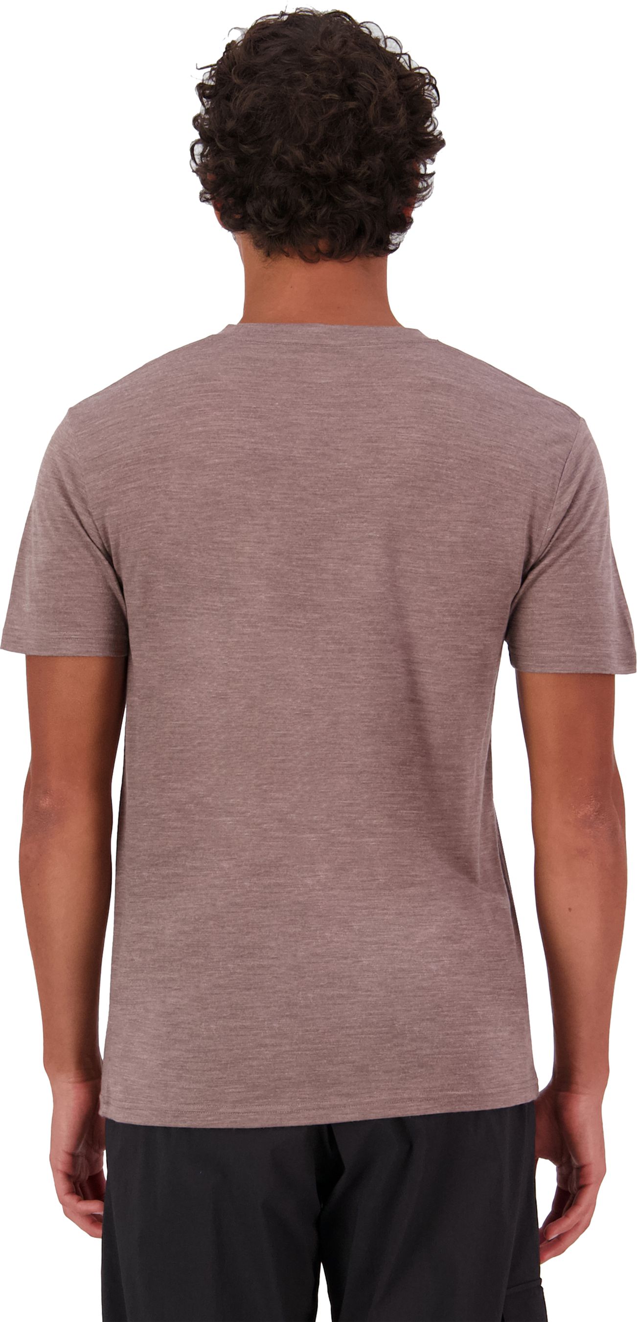 ZEPHYR Herren-Merino-Kurzarmshirt / chestnut / XXL