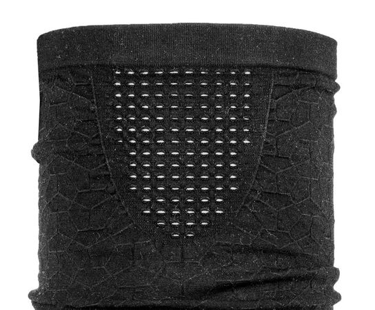 Merino Mesh Mask Schlauchschal / black