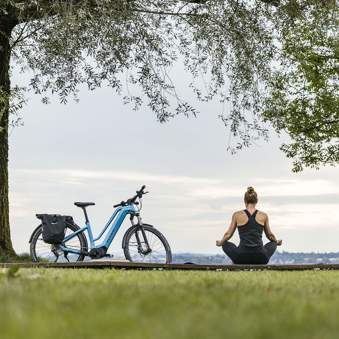 GOROC 2 2.10 E-City- und Alltagsvelo 25km/h / coast blue black matt / XL