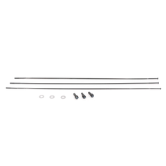 Spoke and Nipple 298mm Straight Rise 60 29 Qty 3 / black