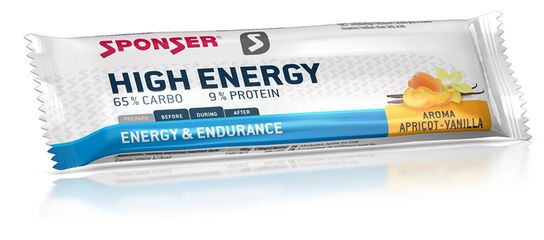 HIGH ENERGY BAR VANILLE/APRICOT / APRICOT