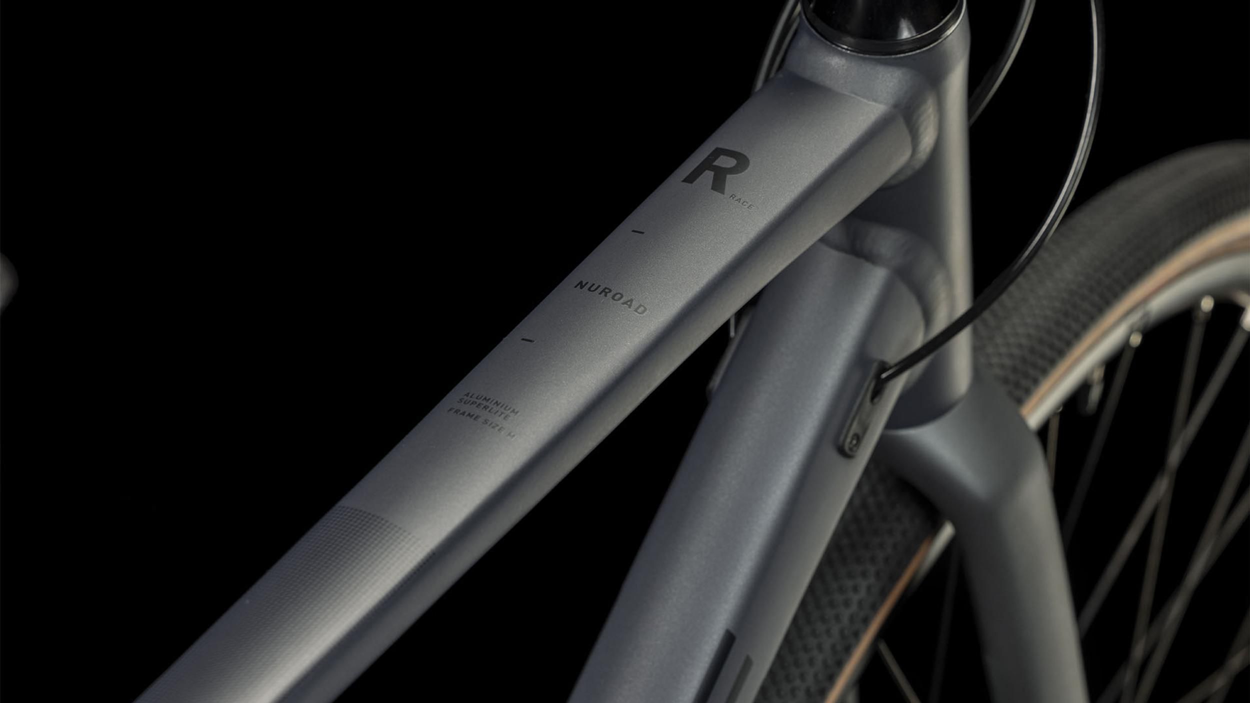 NUROAD RACE 2024 Gravelbike / grey black / L