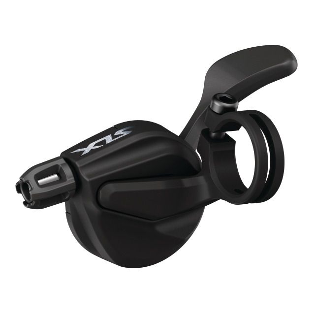 SLX M7100 Schalthebel 12fach Rapidfire Plus mit Lenkerbride / schwarz / rechts 12-Gang