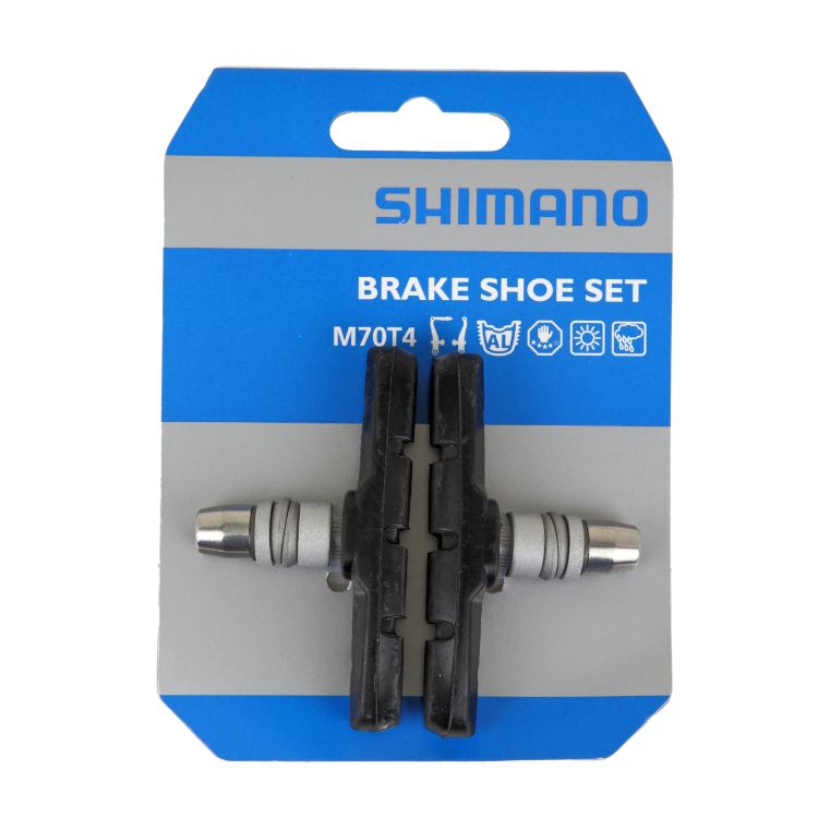 M70T4 V-Brake Bremsschuhe / schwarz