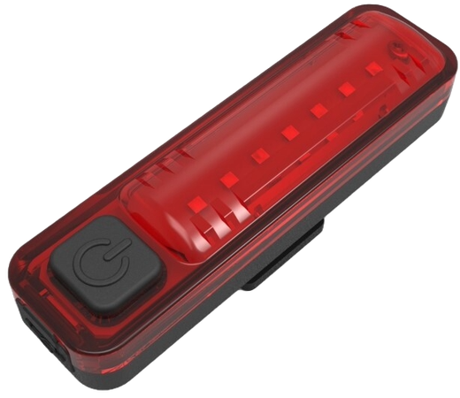 Rücklicht Acrux USB mit Halter / schwarz