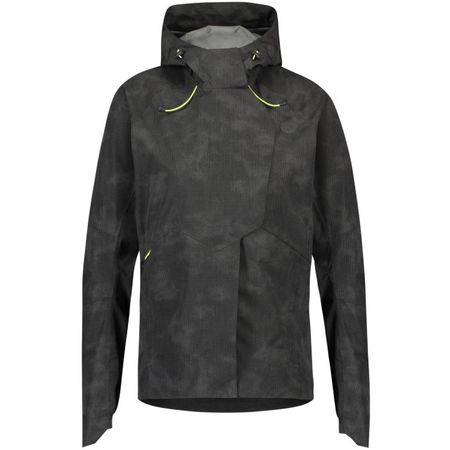 Women Commuter Tech Rain Jacket / reflective black / XL