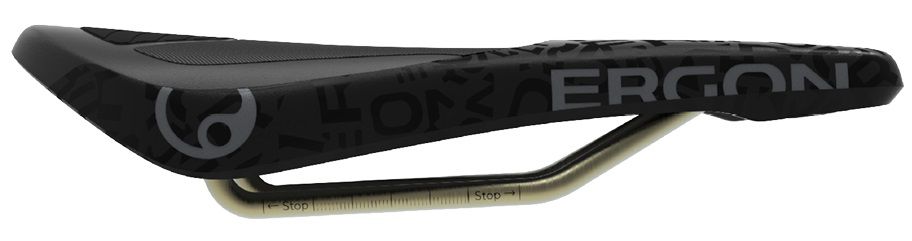 Sattel SM Downhill Pro Titanium Team black / schwarz