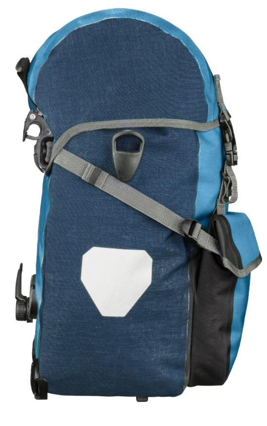 BIKE-PACKER PLUS Taschen (Duo) / dusk blue - denim / 2 x 21 L