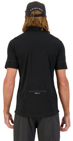 CADENCE Herren-Kurzarmtrikot / black / S