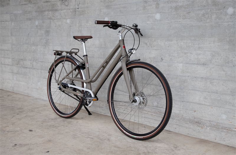 LAZY DAY GATES ALFINE 11 Wmn City- und Alltagsvelo / olive matt / 46 CM