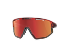 FUSION Sportbrille / transparent red