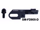 Umwerfer-Adapter SM-FD905 / Schwarz / ohne Schraube, Platte/E-Typ