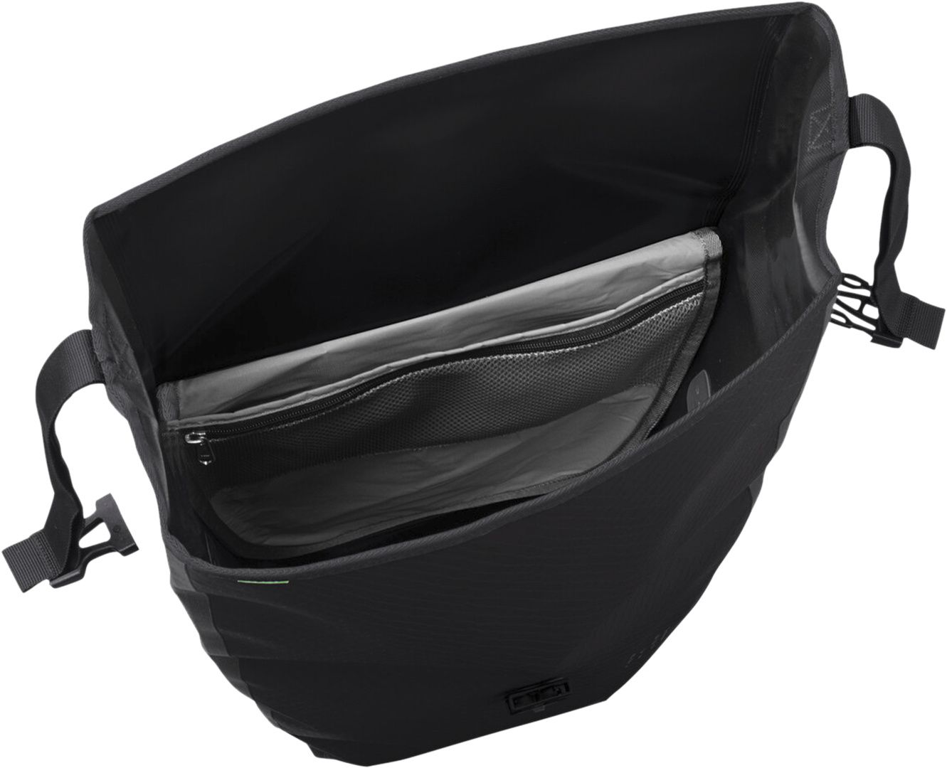 Aqua Back, recyceltes Hauptmaterial / black / 48 l