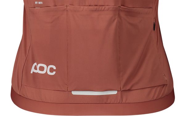 PRISTINE Damen-Kurzarmtrikot / himalayan salt/garnet red / L
