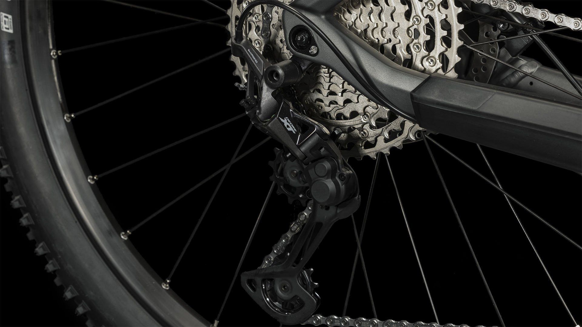 REACTION HYBRID RACE 750 2023 E-MTB / grey metal / S