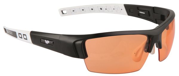 PELOTON Sportbrille / schwarz weiss