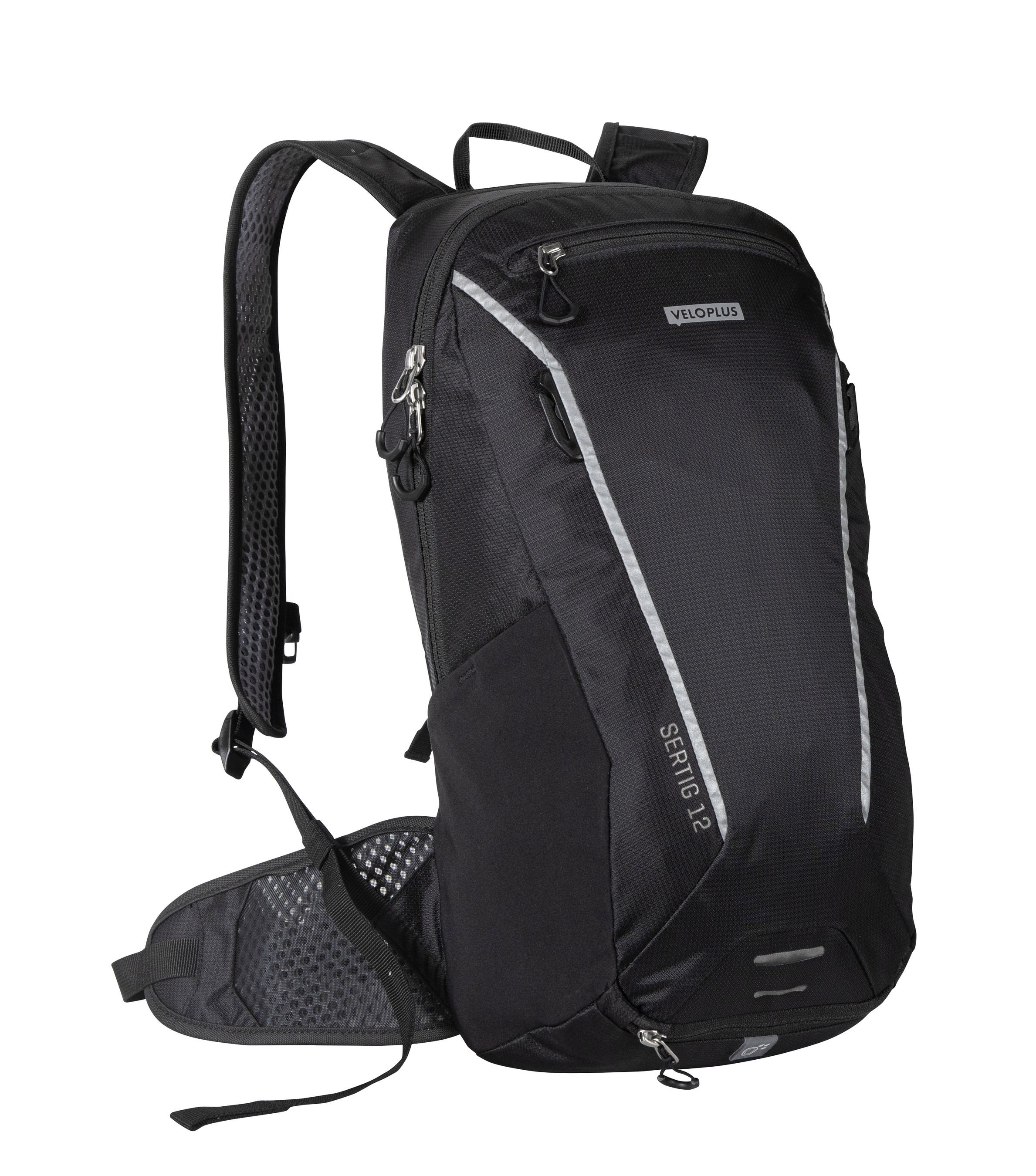 SERTIG 12 Rucksack / schwarz / 12L