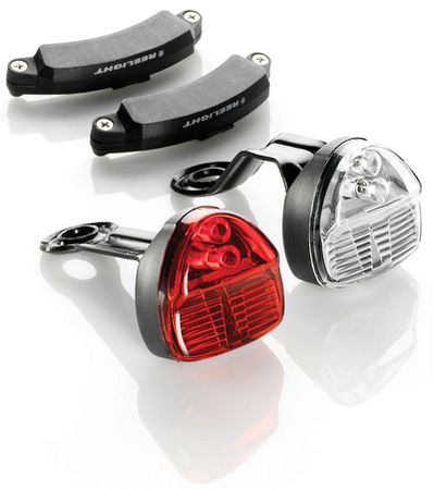 SL 150 RIM batterieloses Naben-Dauerlichtset für Felgenbremse / schwarz