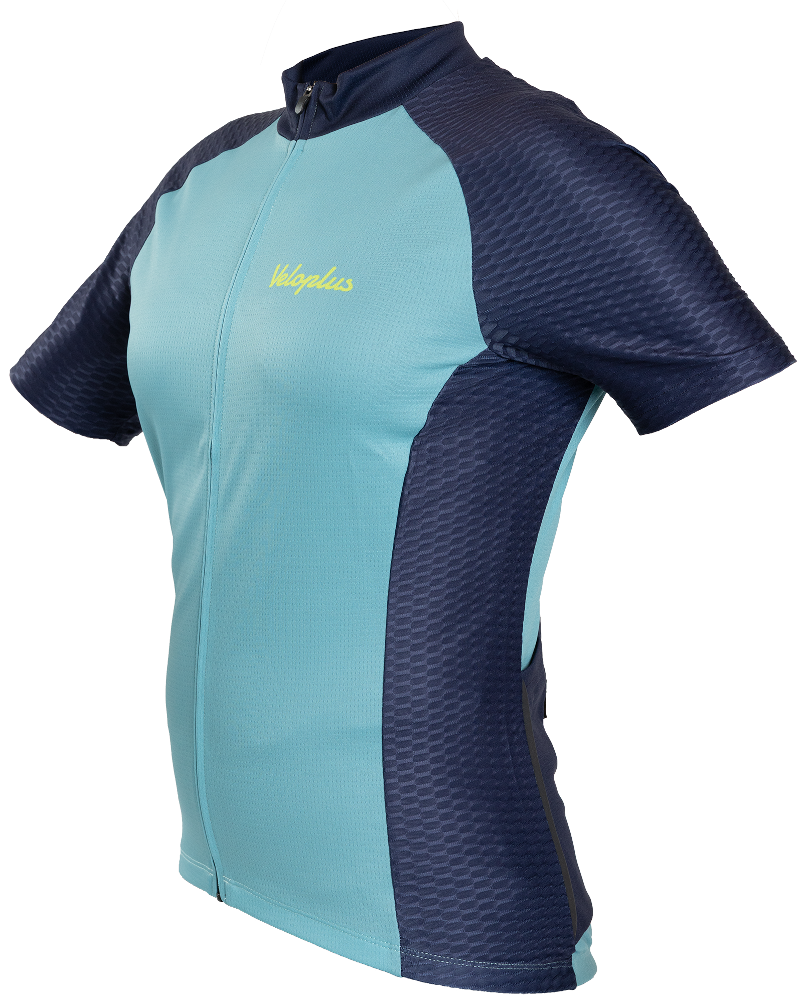 1987 TEAM Damen-Kurzarmtrikot / aquablau / L