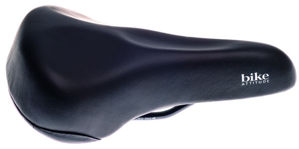 Sattel Trekking VL-262-8B10 Damen ohne Öffnung schwarz / schwarz