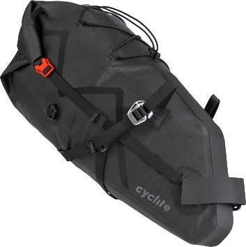 SADDLE BAG 02 Satteltasche / black / 12.9l