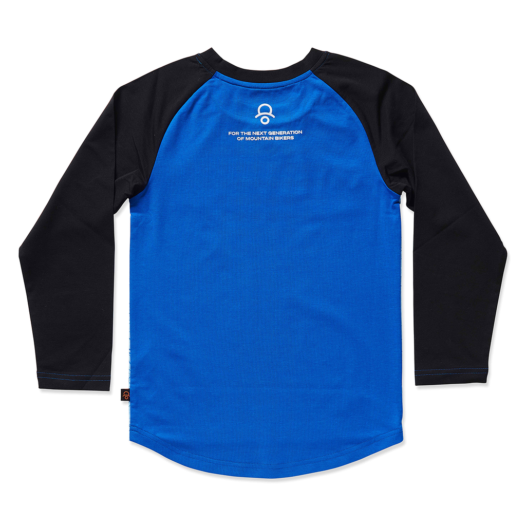 Dino Windproof Kids MTB Jersey / blue / 6 Y