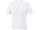 M BASE LAYER Herren-Funktionsshirt / weiss / S