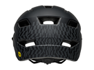 Sidetrack Child Helmet / matte black wavy checks