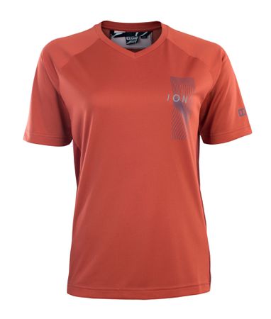 TRAZE Damen-Kurzarmshirt / spicy red / 38