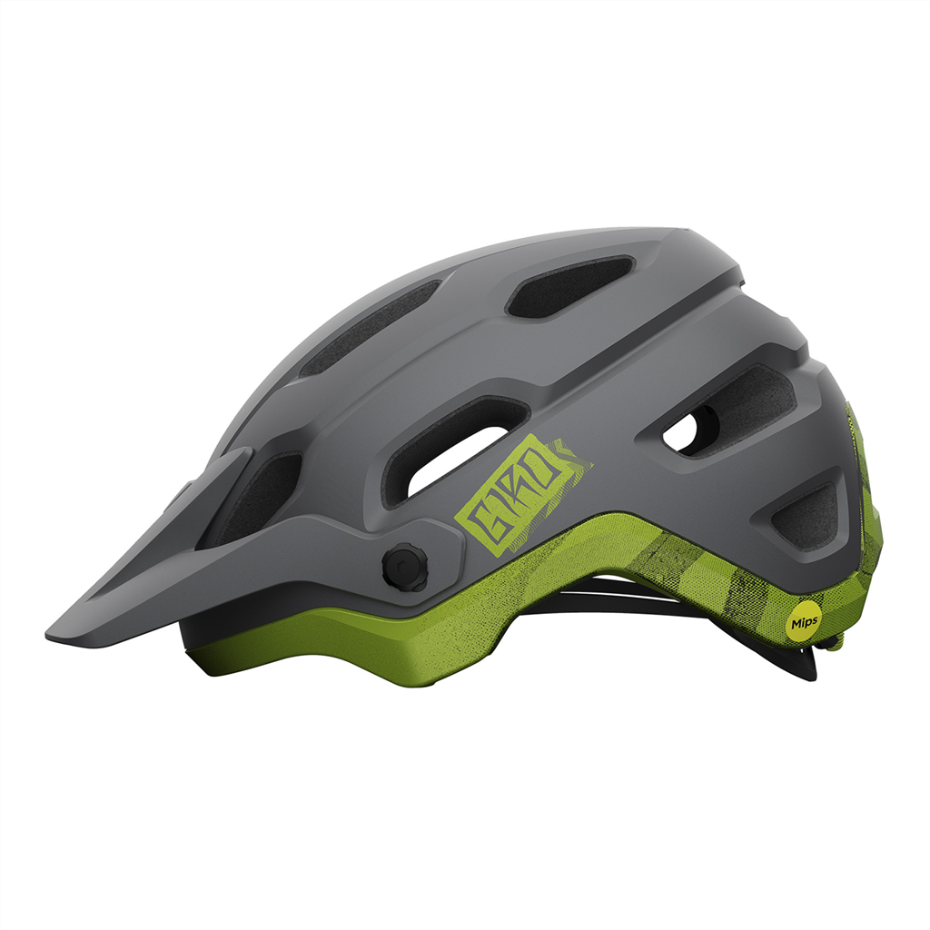 SOURCE Velohelm / matte metallic black/ano lime / S 51-55