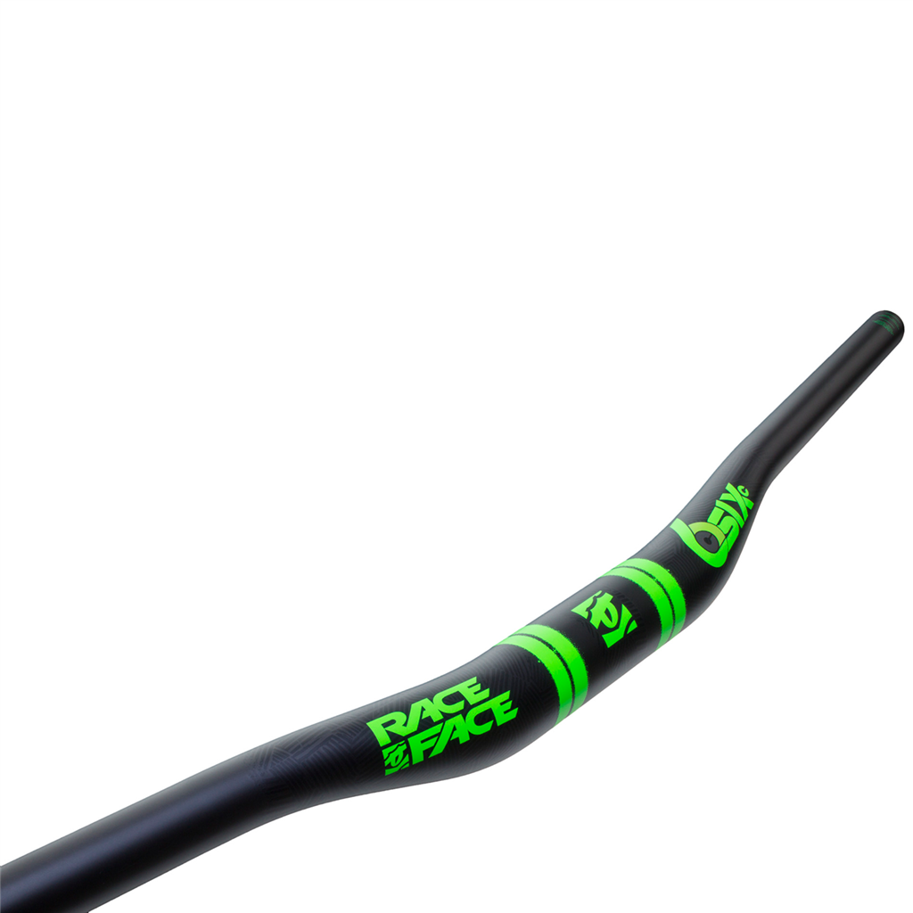 Sixc Carbon 35X820 20mm Riser Bar / carbon/green / one size