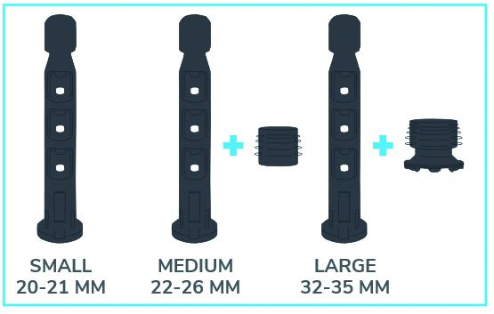 Klemmkonus Fender / schwarz