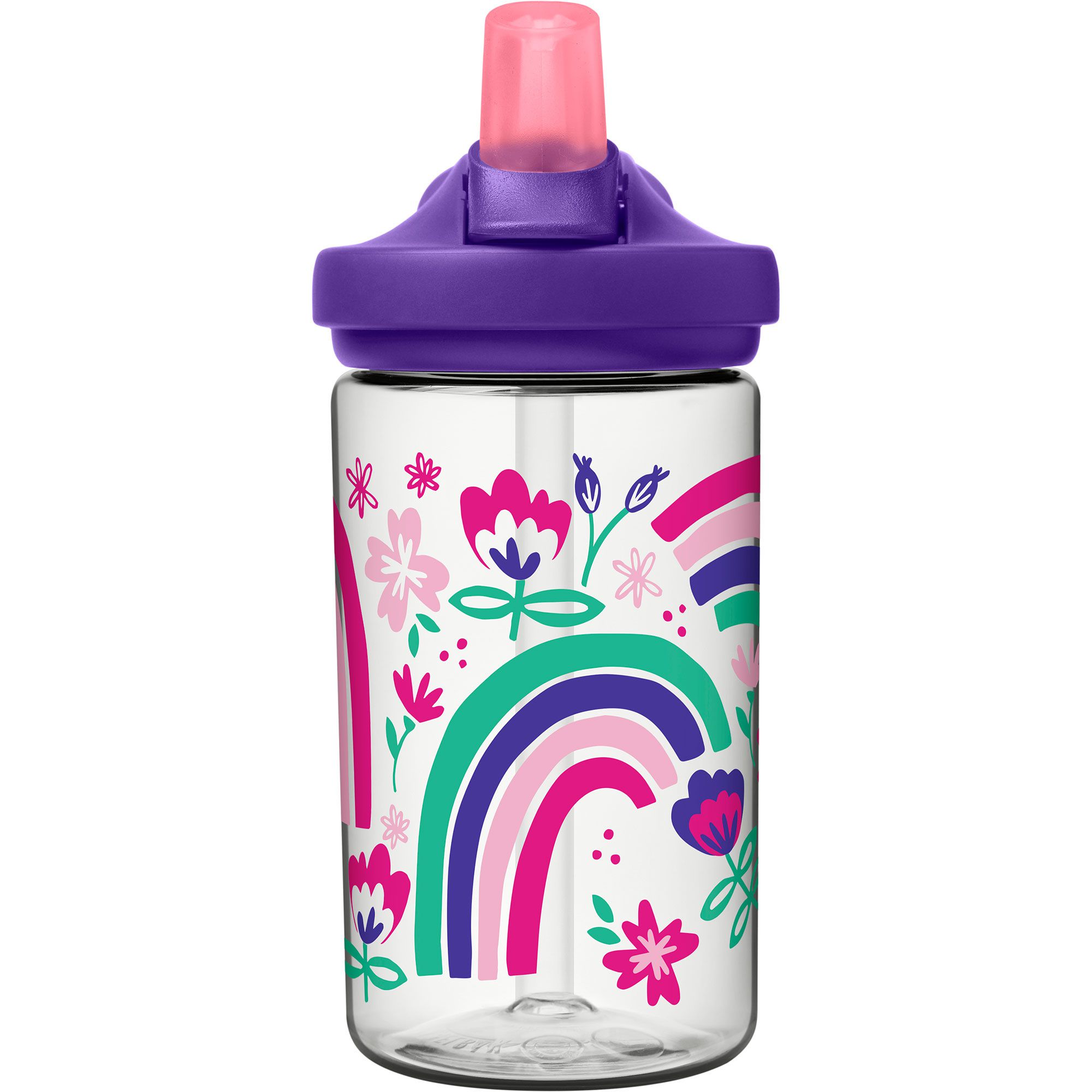 EDDY+ 0.4L Kids Bottle RAINBOW FLORAL / rainbow floral / 0.4L