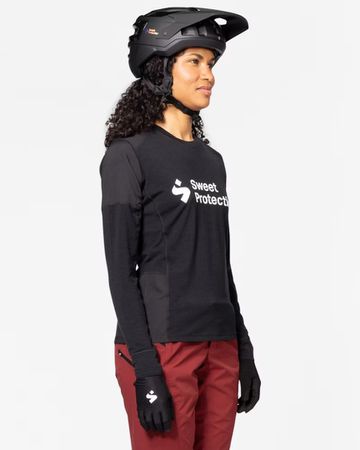 Sweet Protection Hunter Merino Hybrid LS Jersey W / schwarz / S