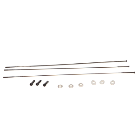 Spoke and Nipple 260mm CX-Ray Straight Pull Qty 3 / black