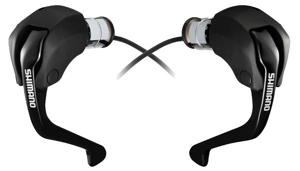 Brems-/Schalthebel Ultegra Di2 ST-R8060 Triathlon/ZF / Schwarz / Paar, 2x11/12, mit Bremskabel, Bremshülle + Hülsen, 138 g