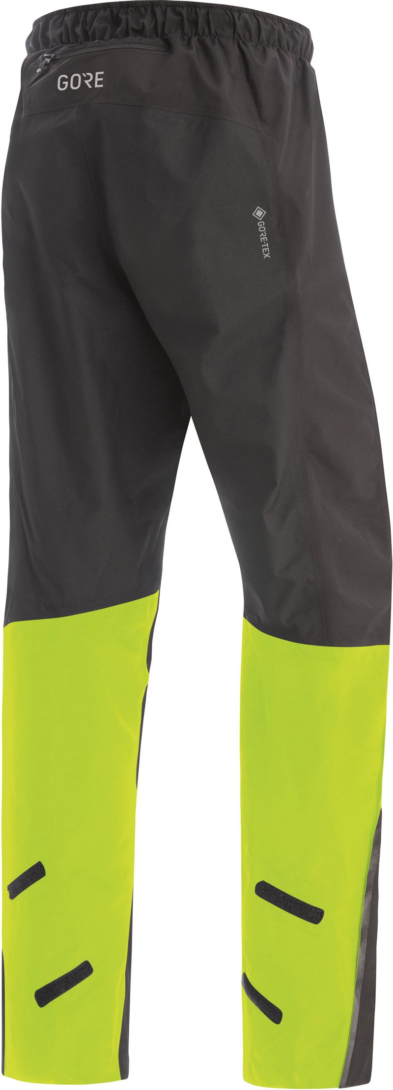 GTX PACLITE Herren-Regenhose / black/neon yellow / S