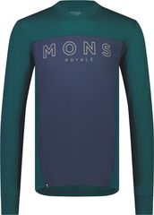 REDWOOD ENDURO Herren-Langarmshirt / evergreen/midnight / S