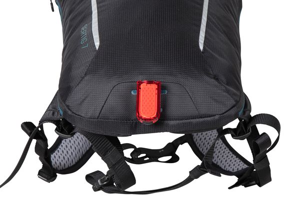 SERTIG 7 Rucksack, 7l / schwarz/petrol / 7l
