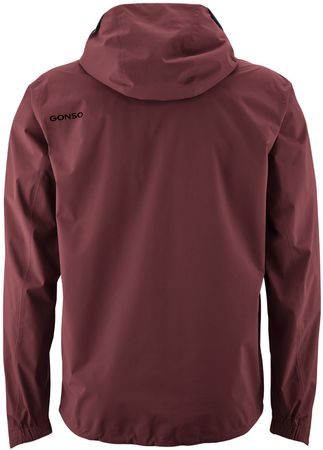 SAVE TRAIL Herren-Regenjacke / cherokee brick / L