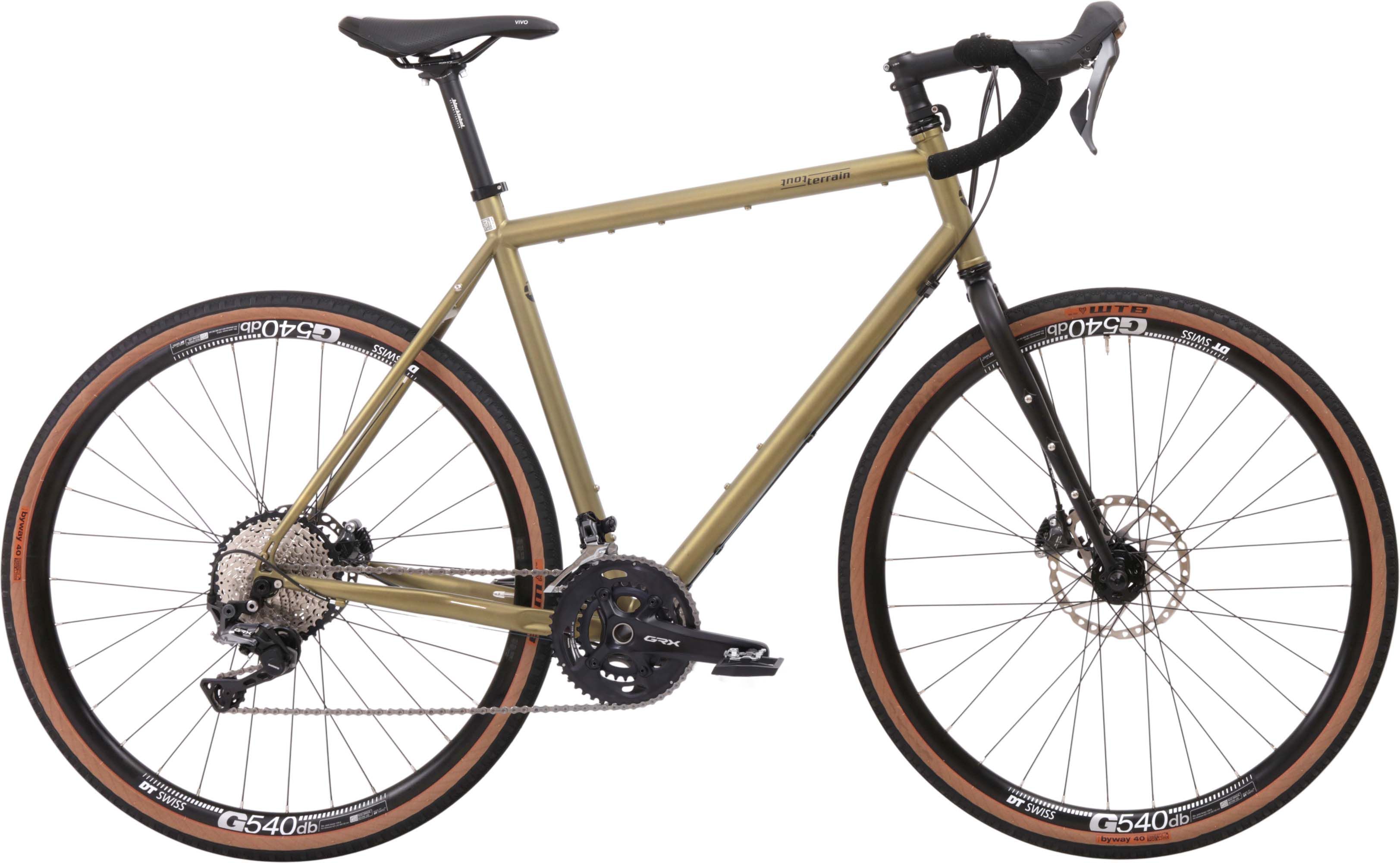 VASCO 28 SELECT 22.2 Gravelbike / oliva metallic matt / M