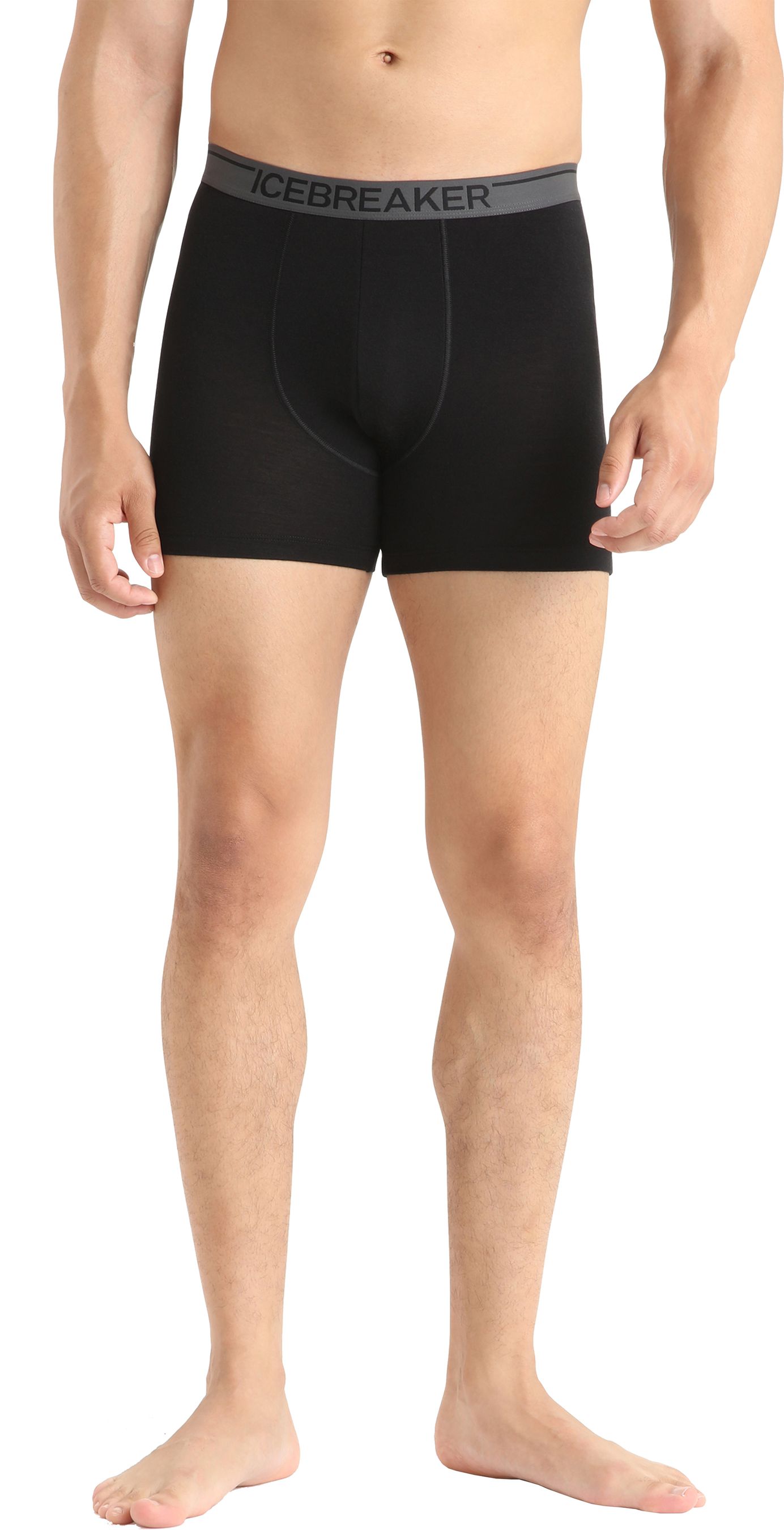 ANATOMICA Herren-Merino-Boxershorts / black / L