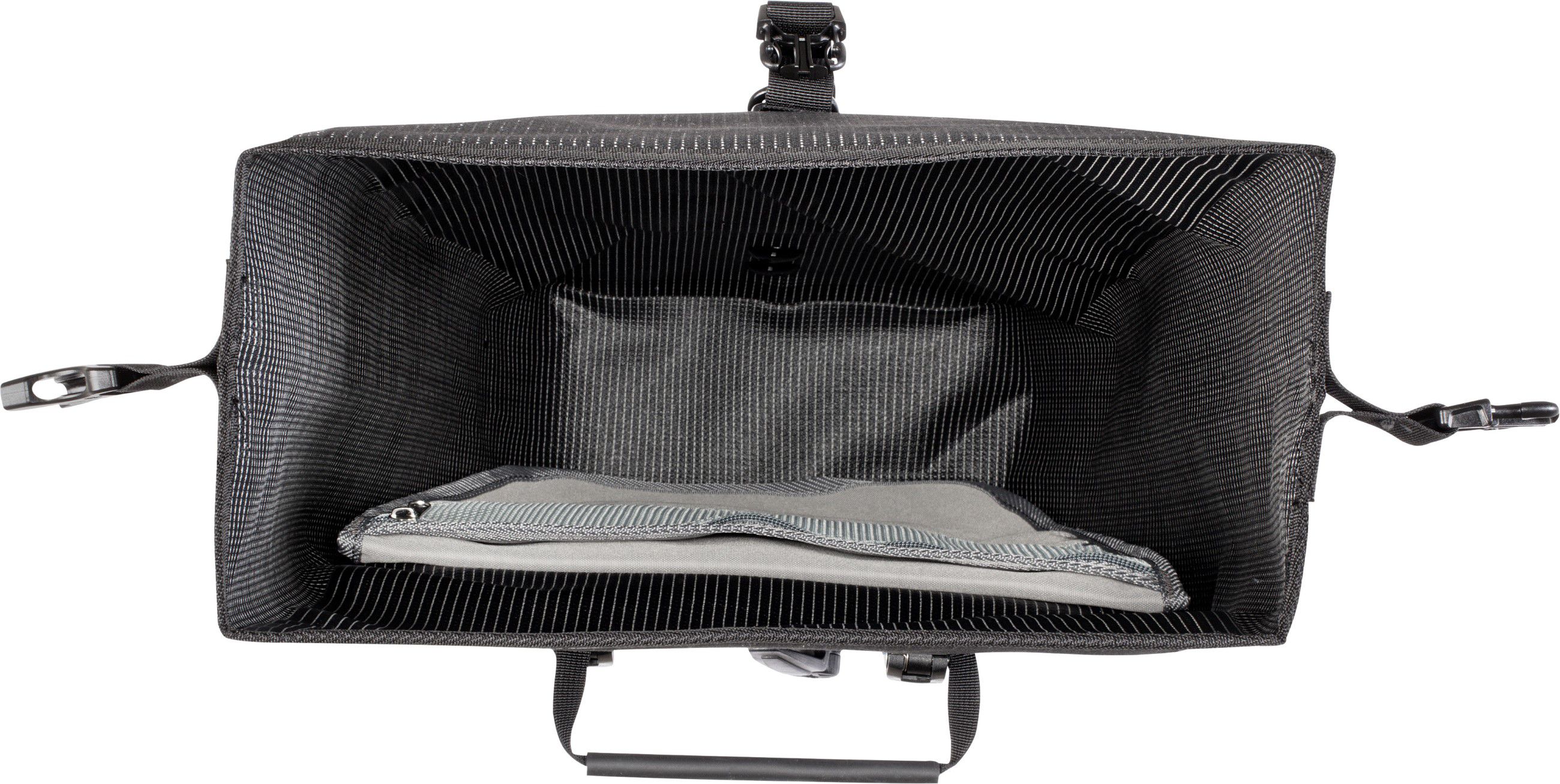 BACK-ROLLER HIGH VISIBILITY Hinterradtasche (Single) / black reflective / 20 L