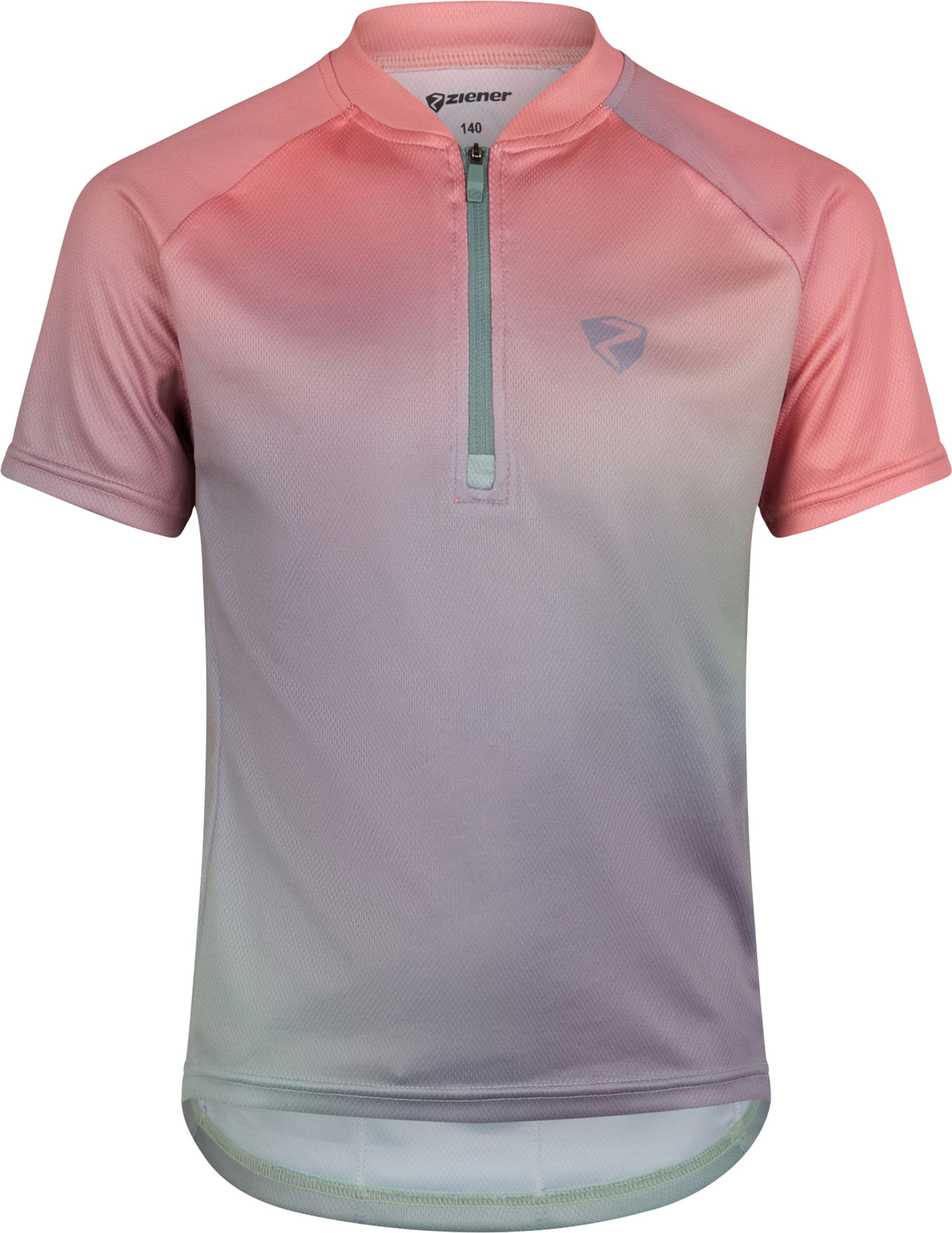 NESTEL Kinder-Kurzarmtrikot / deep mauve / 164