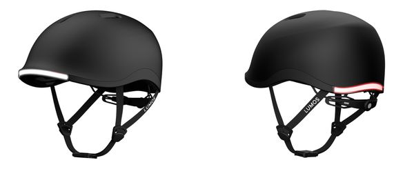 NYXEL MIPS Velohelm mit LED-Beleuchtung / matte black / M 55-59cm