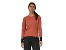DIRT CRAFT Damen-Langarmshirt / quarz coral / XL