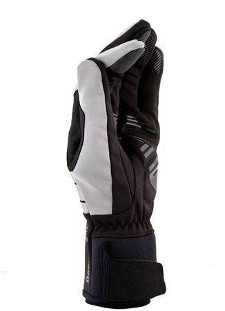 BEAM LIGHT reflektierende Unisex-Softshell-Handschuhe / silber / 3XL=12