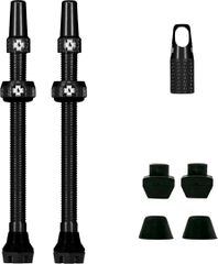 V2 Tubeless Ventil Kit / Black / 80 mm