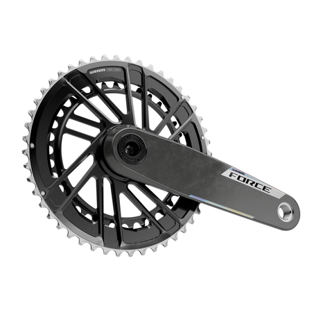 MY26 Crankset Force AXS 2x DUB / black/iridescent / 170mm/48/35t